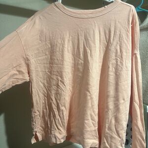 Old Navy Light Pink Easy Tee
